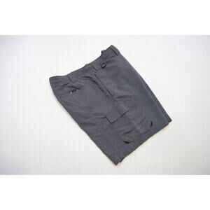 Eddie Bauer‎ Nylon Cargo Shorts Gray Hiking Camp 9" INS Mens Size 42